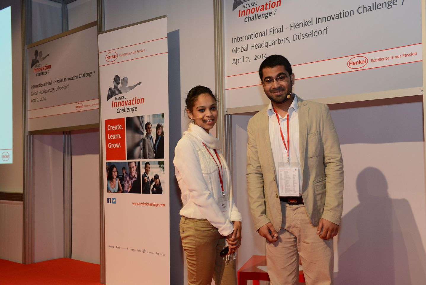 The team “Oryx” from Qatar, Jaasim Polin and Sarah Mustafa, won the second prize.