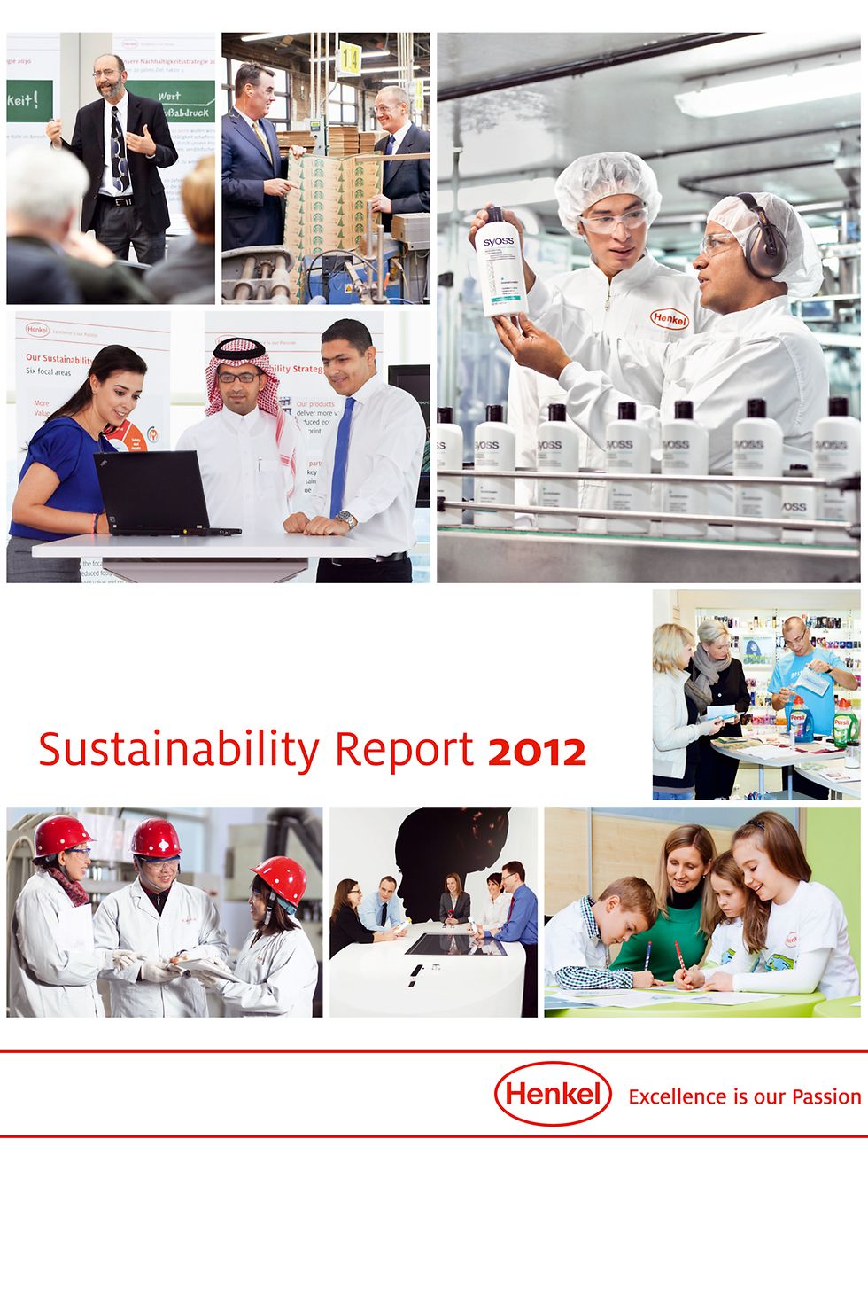 Cover: Sustainabiltiy Report 2012