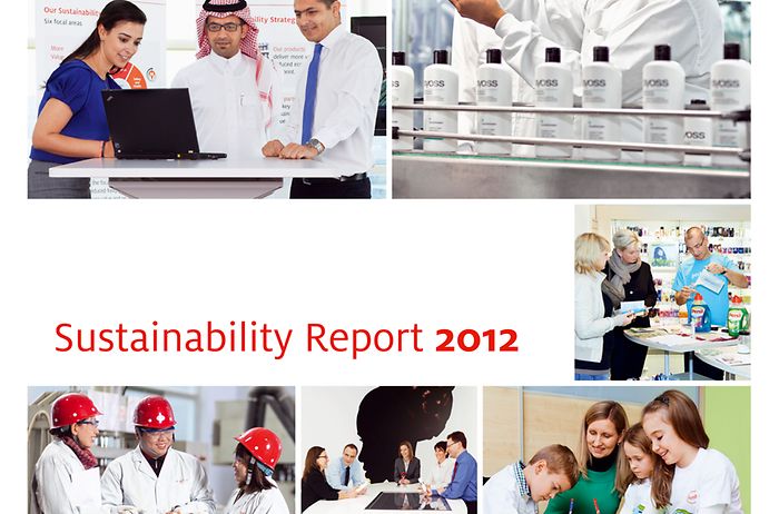 Cover: Sustainabiltiy Report 2012