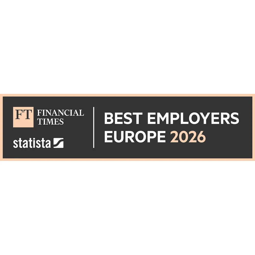 Логотип нагороди «Best Employers Europe 2026»