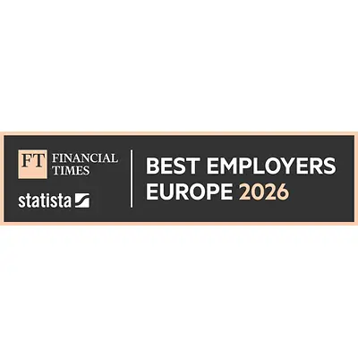 Логотип нагороди «Best Employers Europe 2026»