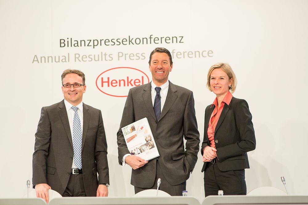 

March 6, 2013 | Annual Results Press Conference: Carsten Knobel, Kasper Rorsted, Kathrin Menges
