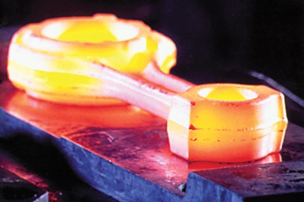 Forging lubricants are used in closed-die forging in order to ensure an optimal tool fill, controlled material flow and easy removal of the product from the die cavity