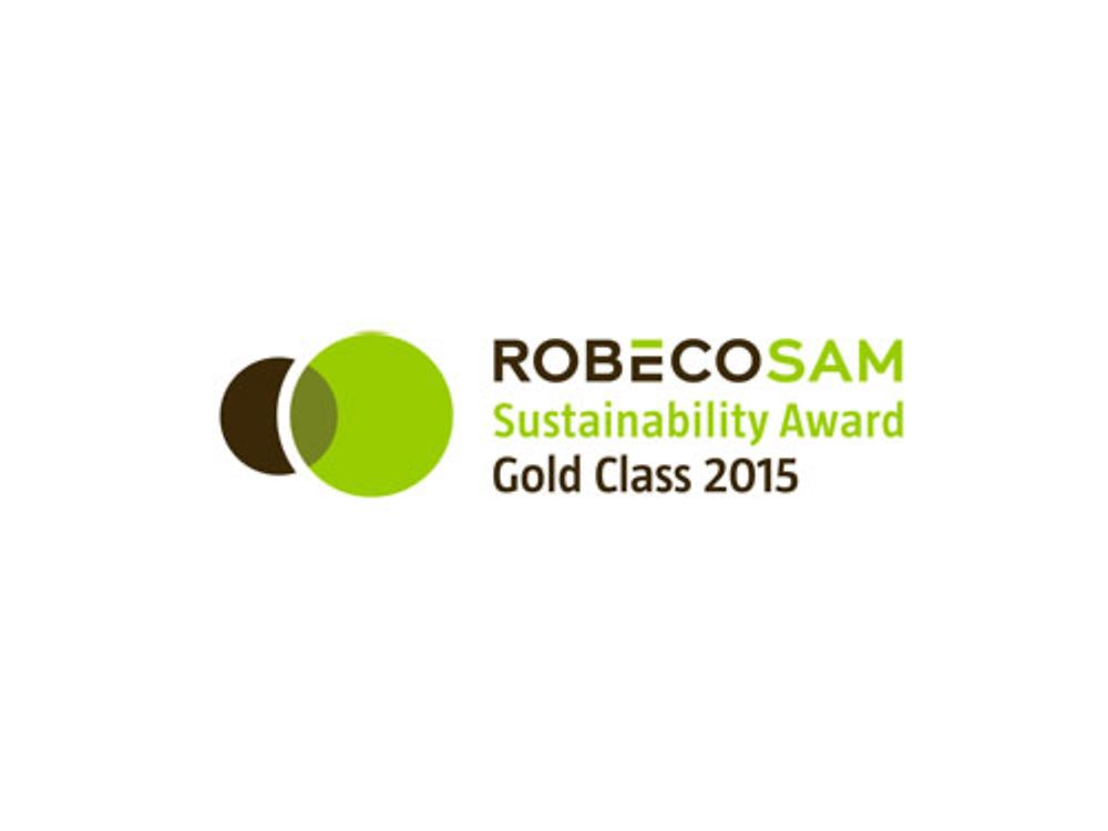 Винагорода «Золотий клас» від RobecoSAM за досягнення у сфері стійкого розвитку – логотип 